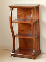 Bookshelf with curved front [f-32]