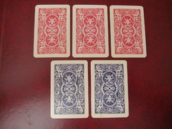 Retro French card joker 5 pieces to make up for the lack