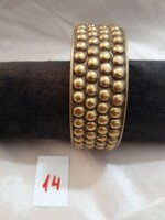 Copper vintage bracelet. 6.5 X 2.5 cm.
