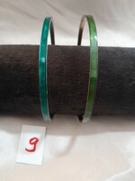 2 copper vintage bracelets. 6.5 X 0.4 cm.