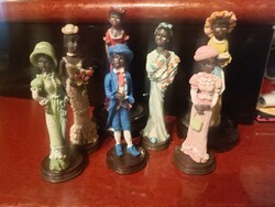 Vintage műgyanta figurák