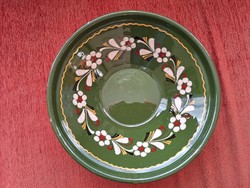Folk art bowl from Hódmezővásárhely, 24 cm