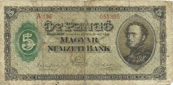 5 Pengő 1926 2. Original
