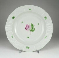 1Q697 old Herend tercia porcelain plate deep plate 24 cm
