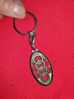 Retro car metal keychain audi as shown