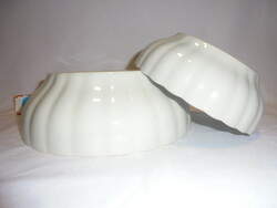 An old white porcelain bowl