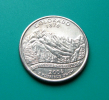 USA - ¼ Dollár -  2006 - Colorado - Emlékérme - USA Tagállamok