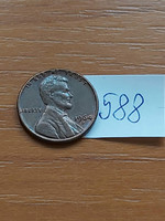 Usa 1 cent 1964 d, copper-zinc, abraham lincoln 588