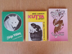 Dog books - agile lightning / dog sports (the ABCs of dog ownership) / the common dog