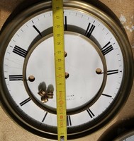 Wall clock porcelain/enamel dial for quarter strike mechanism. 2.