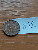 Spain 1 euro cent 2005 santiago de compostela, cathedral 572