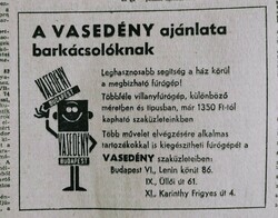 40th! For your birthday :-) April 19, 1974 / Hungarian newspaper / no.: 23152