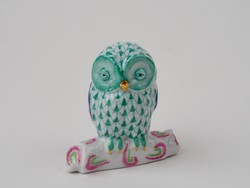Herend owl with scale pattern