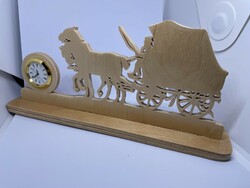 Stagecoach clock