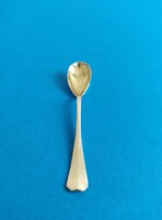 Silver soft-boiled egg eating spoon