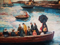Bretagne-i kikötő  - Tibor Ernő