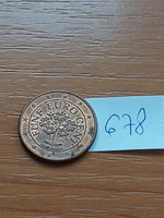 Austria 5 euro cent 2008 primrose 678