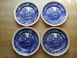 4 English copeland spode porcelain small plates 19.5 cm