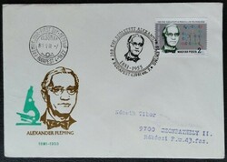 Ff3472 / 1981 alexander fleming stamp ran on fdc