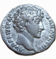 Marcus Aurelius Caesar (139-161-180) Denarius, Honos, Római Birodalom