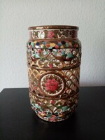 Fischer budapest vase with openwork wall