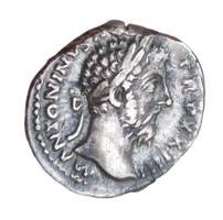 Marcus Aurelius 161-180 Denar Róma Victory Római Birodalom