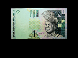 Unc - 1 ringgit - Malaysia - 2000...The new money - portrait watermark!