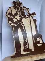 Country musician table decoration