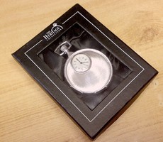 Retro mechanical pocket watch in gift packaging. Heritage Collection, Boston