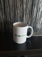 Otp bank mug, glass new, advertising item