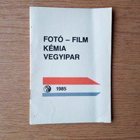 Fotó - film kémia vegyipar - Műszaki Könyvkiadó 1985