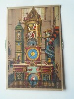 D201716  Strasbourg -A katedrális órája mozgatható képekkel  1910k