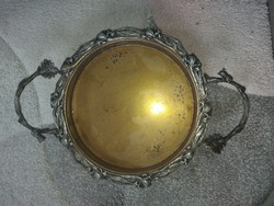 Argentor OX, ezüstözött tálaló tálca, 45x31 cm