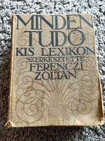 1913, Mindentudó Kis Lexikon, Ferenczi Zoltán