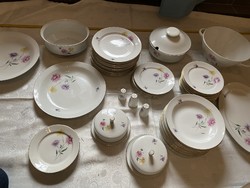 Cutlery, German Freiberger porcelain