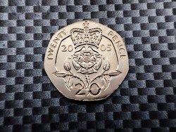 Egyesült Királyság 20 penny, 2005
