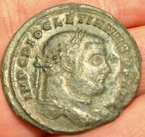 Follis coin of Diocletian