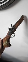 Anodized front-loading funnel barrel handgun replica Spanish decorative weapon