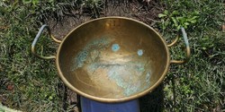 Copper confectioner's foam bowl