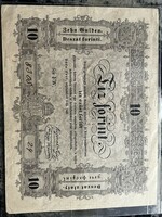 Tíz forint 1848, Harminc pengő krajczárra 1849