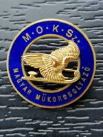 M.O.K.No. The gilded badge of the Hungarian National Skating Association