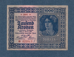 1000 crowns 1922