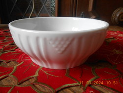 Zsolnay white bowl, 12.5 cm
