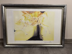 Salvador Dali print with certification