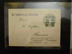 1918-As price stamp letter 5 Swiss rappen