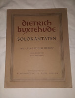 Dietrich buxterhude / solokantaten / Karl Matthaei's pseudonym