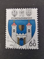 Csehszlovákia 1977, városcímerek Jicsín