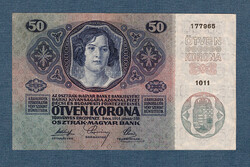 50 Korona 1914 vf+ without stamp