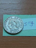 Mexico mexico 50 centavos 1969 copper-nickel sj
