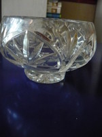 Polished glass bowl